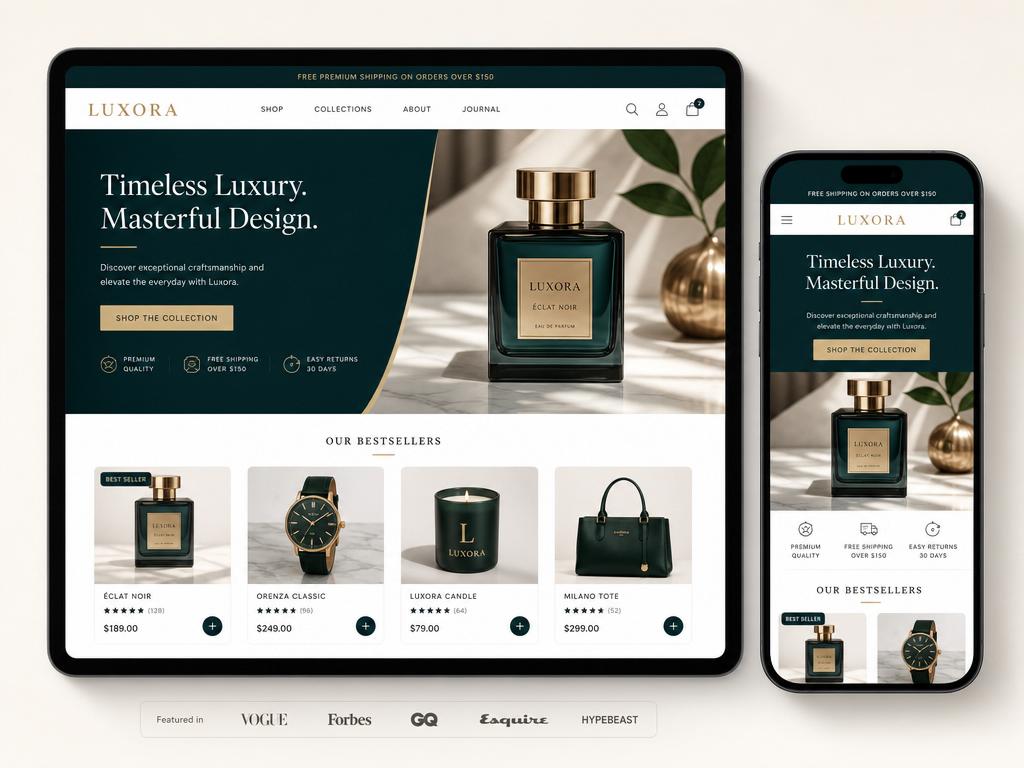 Luxora E-commerce